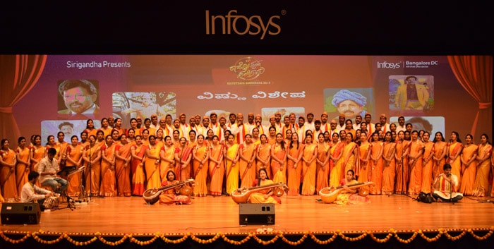 Infosys Bangalore DC Concludes the 12th Edition of Rajyotsava Sambhrama