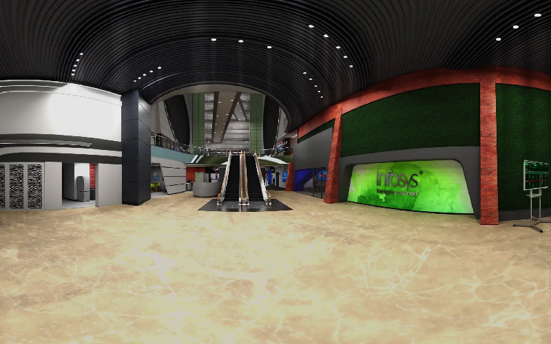 印孚瑟斯虚拟生活实验室s: A Carefully Crafted Virtual Space to Replicate the Physical Living Labs